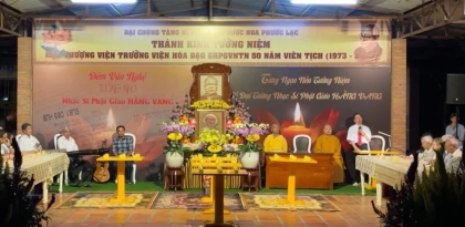 Thắp sáng ân tình ngọn nến đêm tri ân